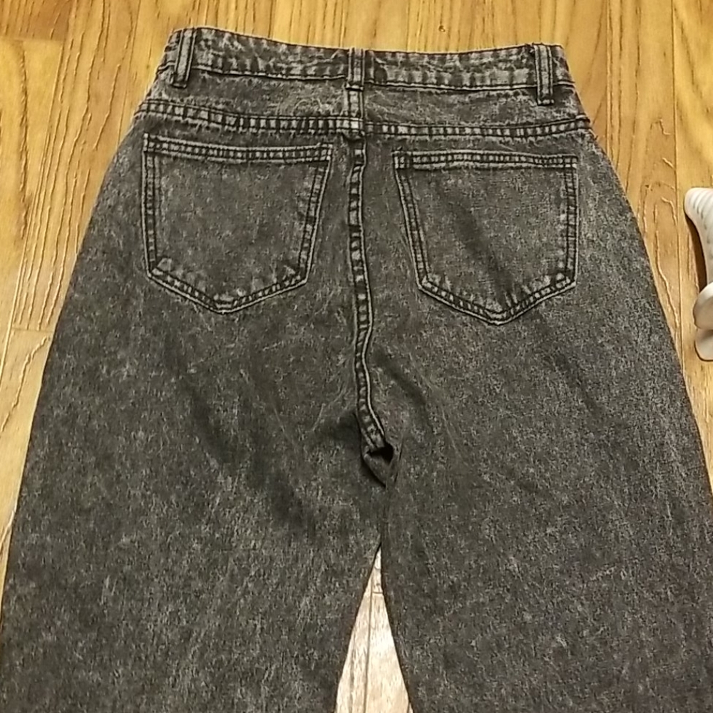 SHEIN acid wash high rise mom gen z jean - Picture 5 of 5